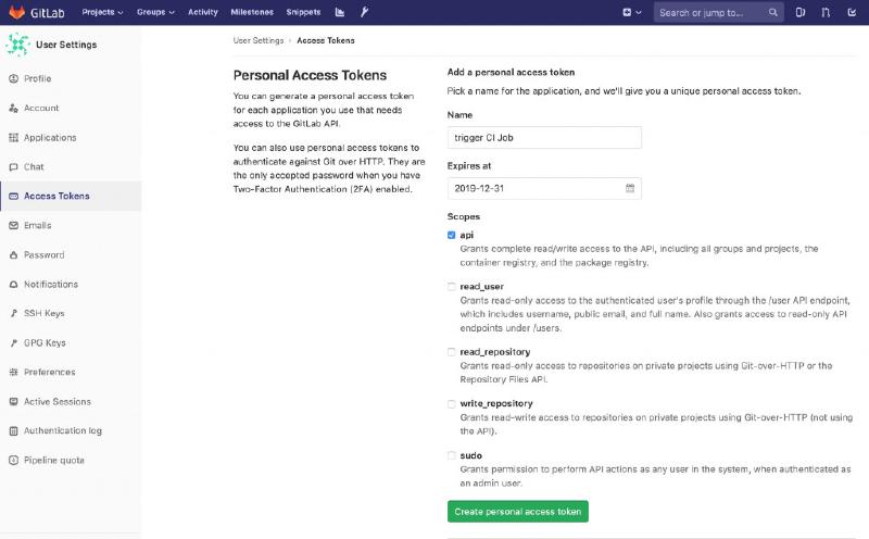 GitLab CI 之 CI trigger、API 與 ChatOps - 和艦長一起30天玩轉GitLab
