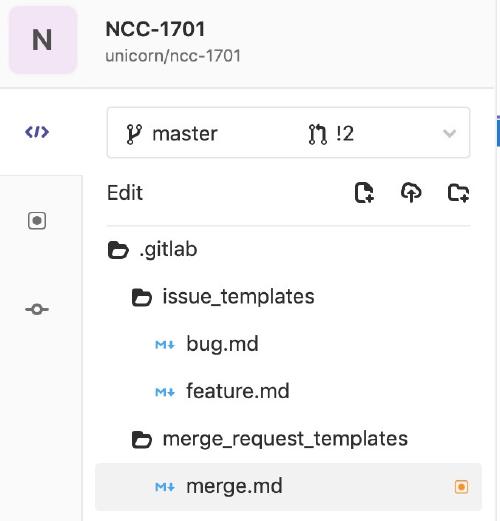 GitLab: Issue Templates & Merge Request Templates - 和艦長一起30天玩轉GitLab